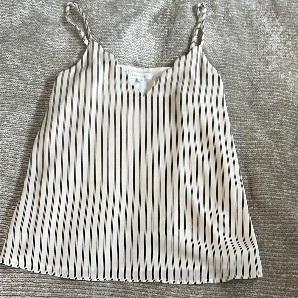 Striped Sleeveless Top
